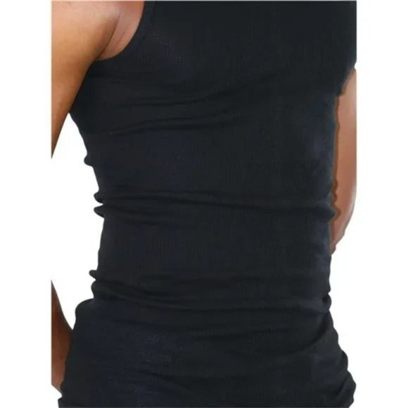 Men’s Workout A-Shirt Long Muscle Shirt Tank Top Sizes S -5X - Picture 2 of 8